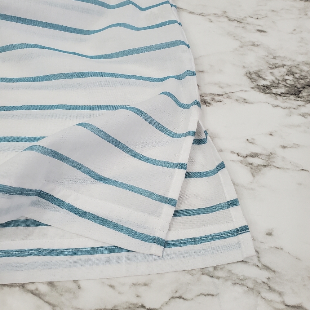 Pendleton Striped Cotton Button Down Top - image 8